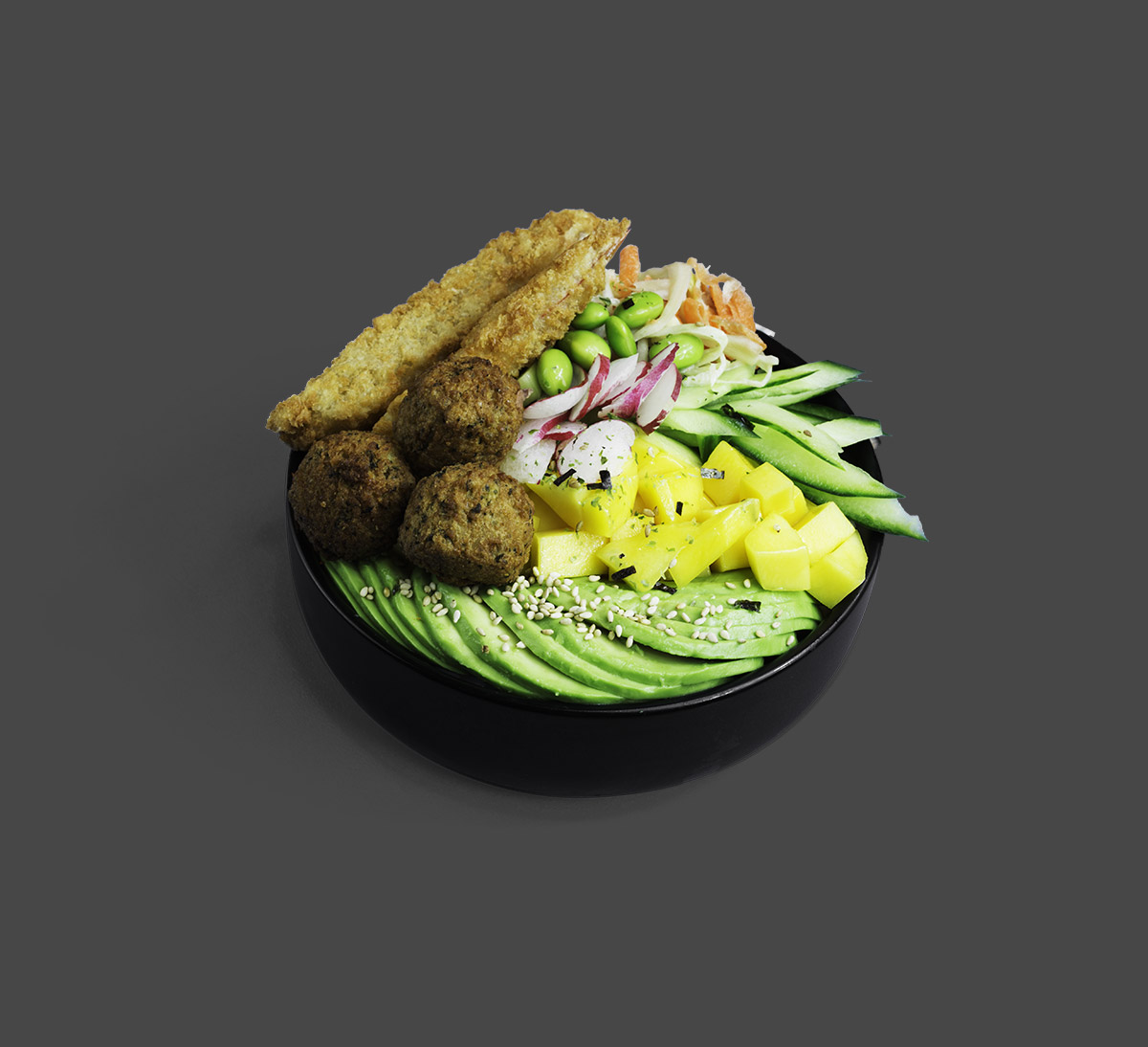 Poke Bowl Tempura mix Moma Sushi